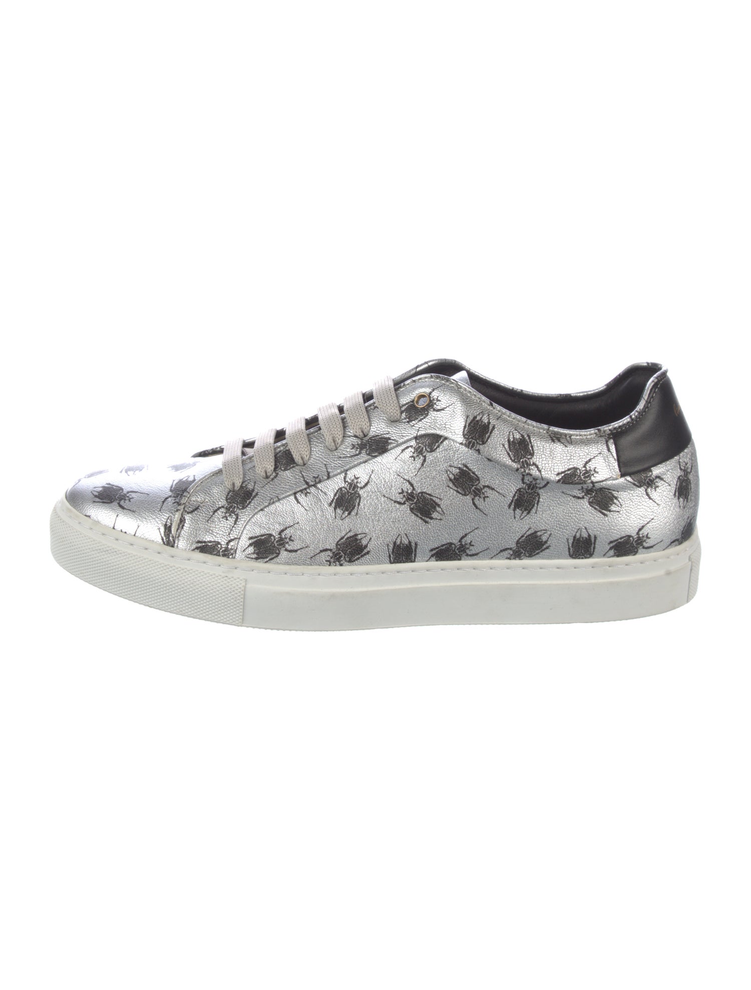 Paul Smith Leather Printed Sneakers