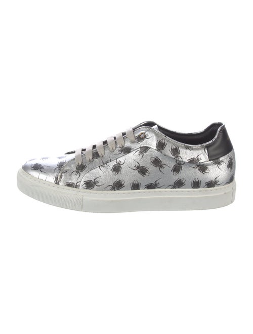 Paul Smith Leather Printed Sneakers