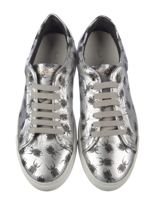 Paul Smith Leather Printed Sneakers