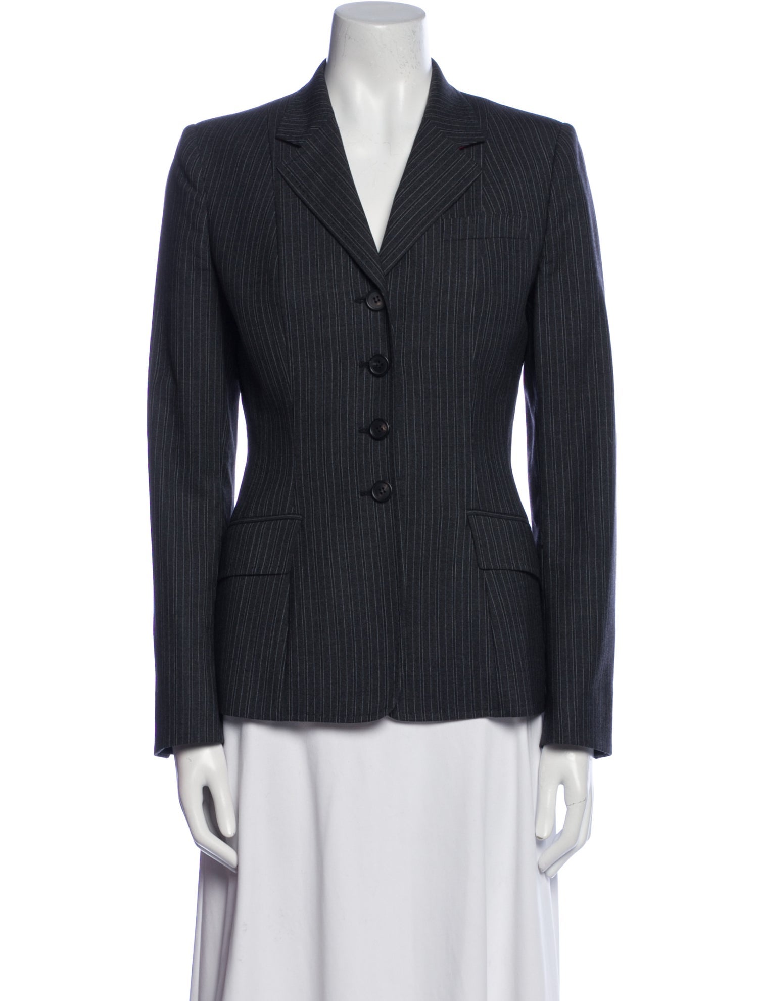 Paul Smith Virgin Wool Striped Blazer