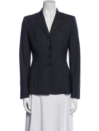 Paul Smith Virgin Wool Striped Blazer