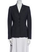 Paul Smith Virgin Wool Striped Blazer