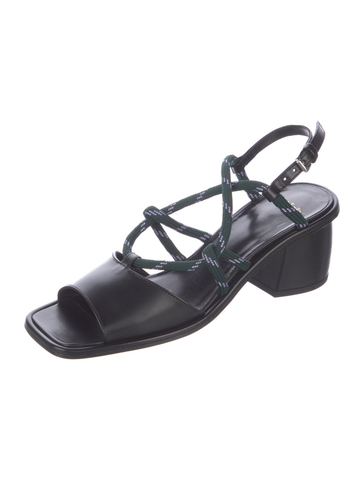 Paul Smith Leather Slingback Sandals