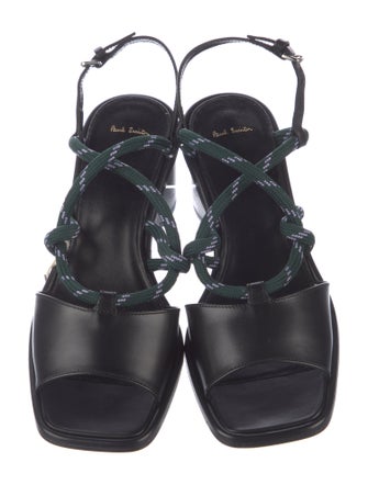 Paul Smith Leather Slingback Sandals