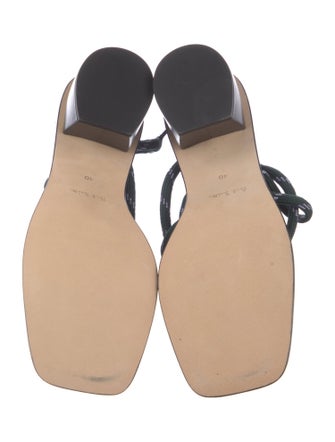 Paul Smith Leather Slingback Sandals