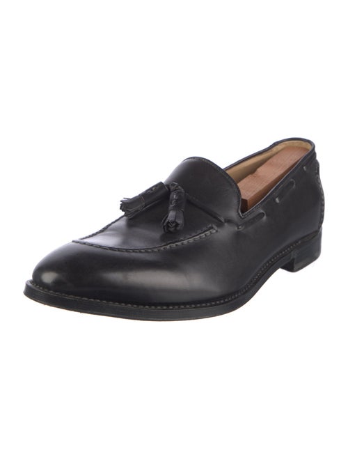 Paul Smith Leather Tassel Accents Dress Loafers