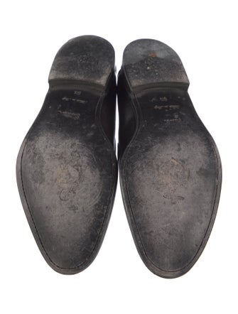 Paul Smith Leather Tassel Accents Dress Loafers