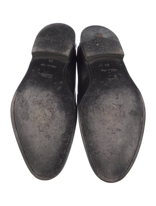 Paul Smith Leather Tassel Accents Dress Loafers