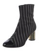 Marco De Vincenzo Striped Sock Boots
