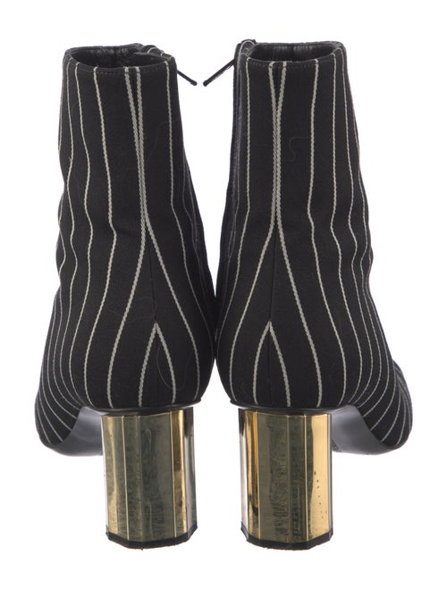 Marco De Vincenzo Striped Sock Boots