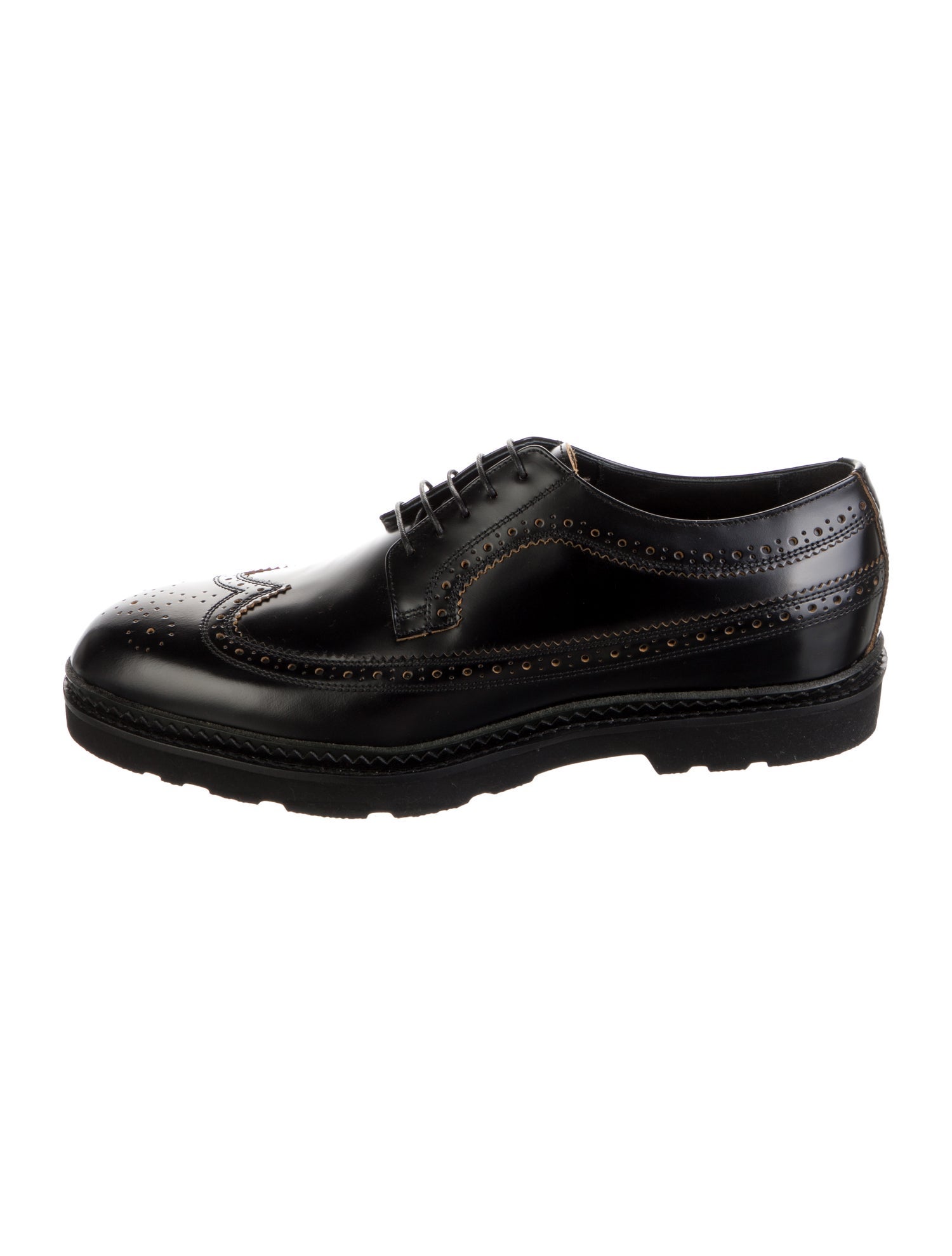 Paul Smith Leather Lasercut Accents Brogues