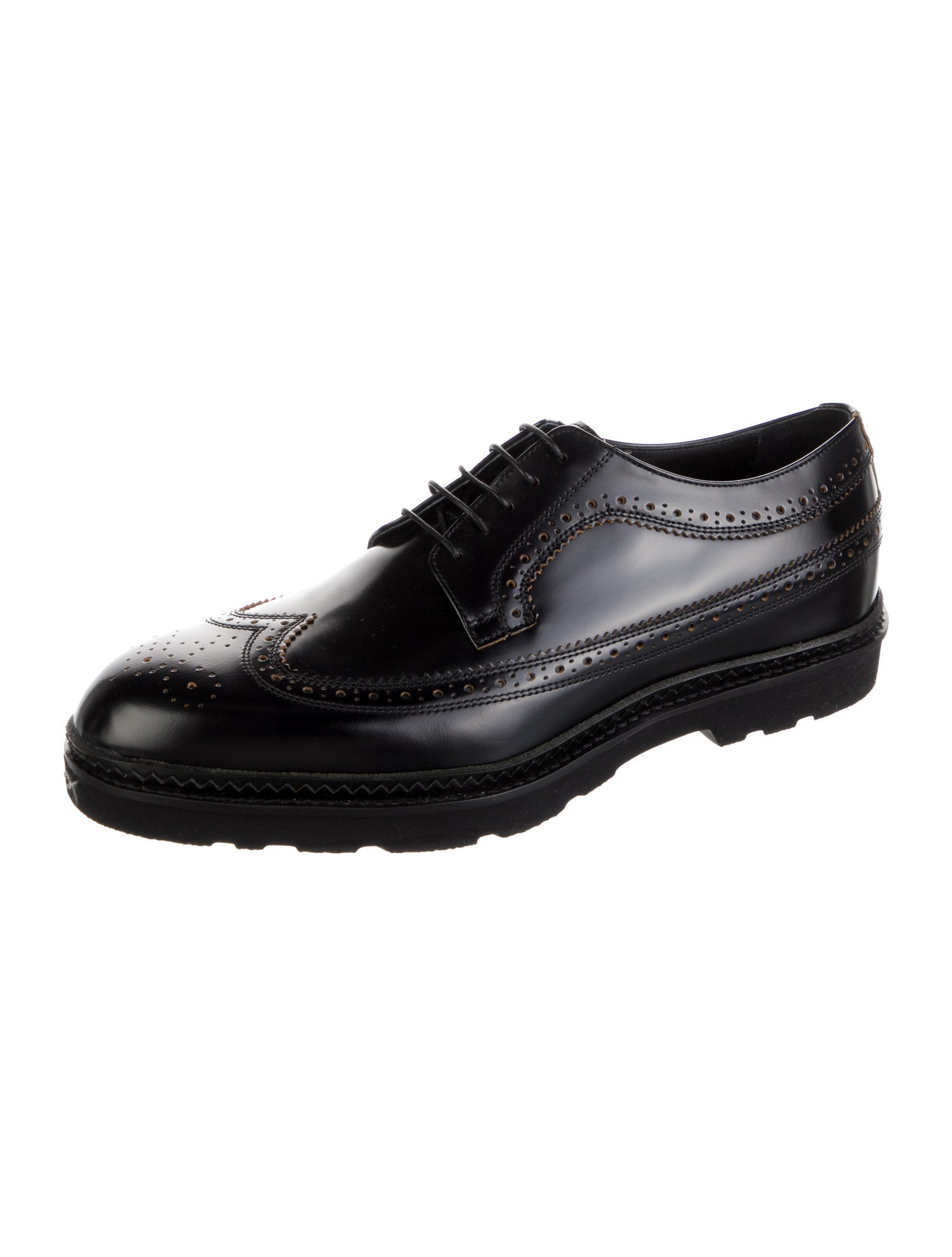 Paul Smith Leather Lasercut Accents Brogues