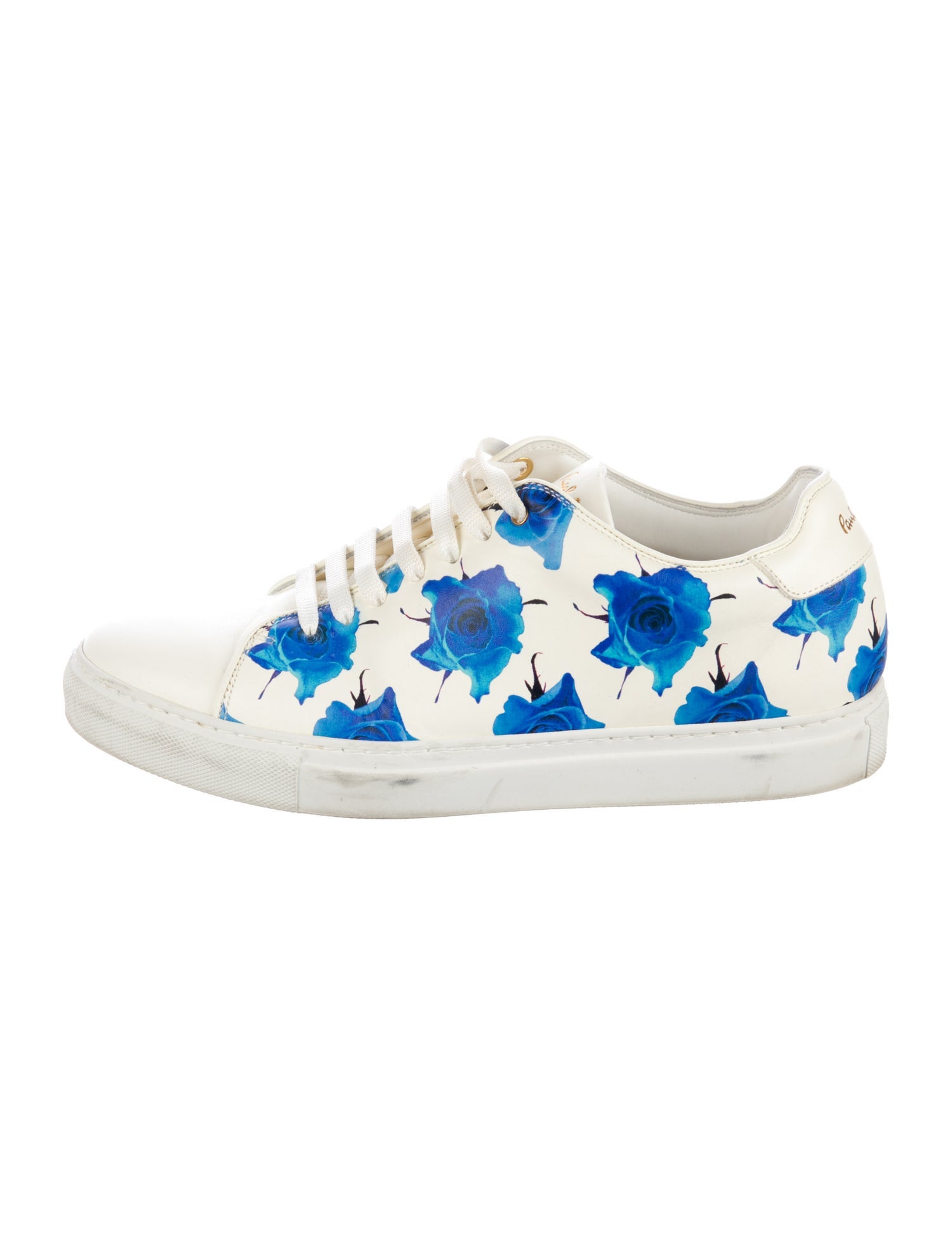 Paul Smith Leather Printed Sneakers