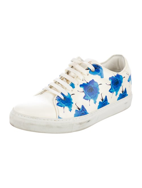 Paul Smith Leather Printed Sneakers