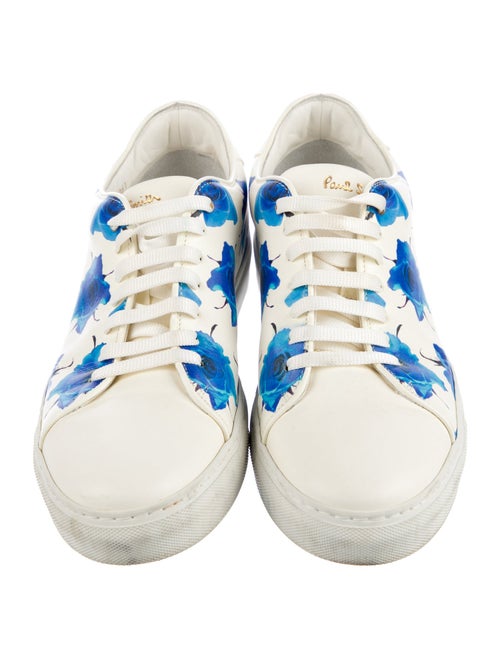 Paul Smith Leather Printed Sneakers