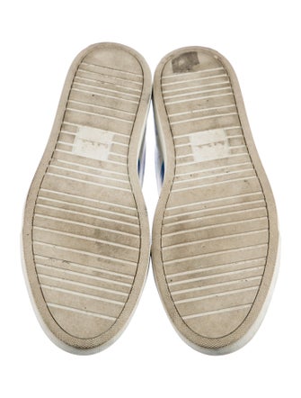 Paul Smith Leather Printed Sneakers