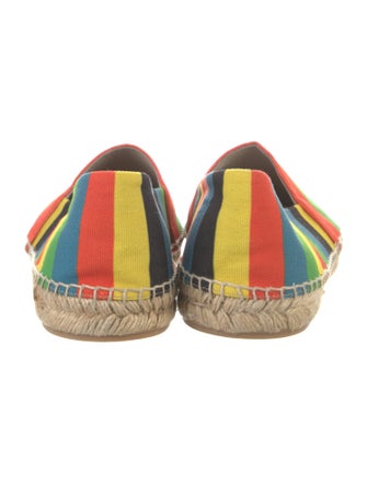 Paul Smith Canvas Colorblock Pattern Espadrilles