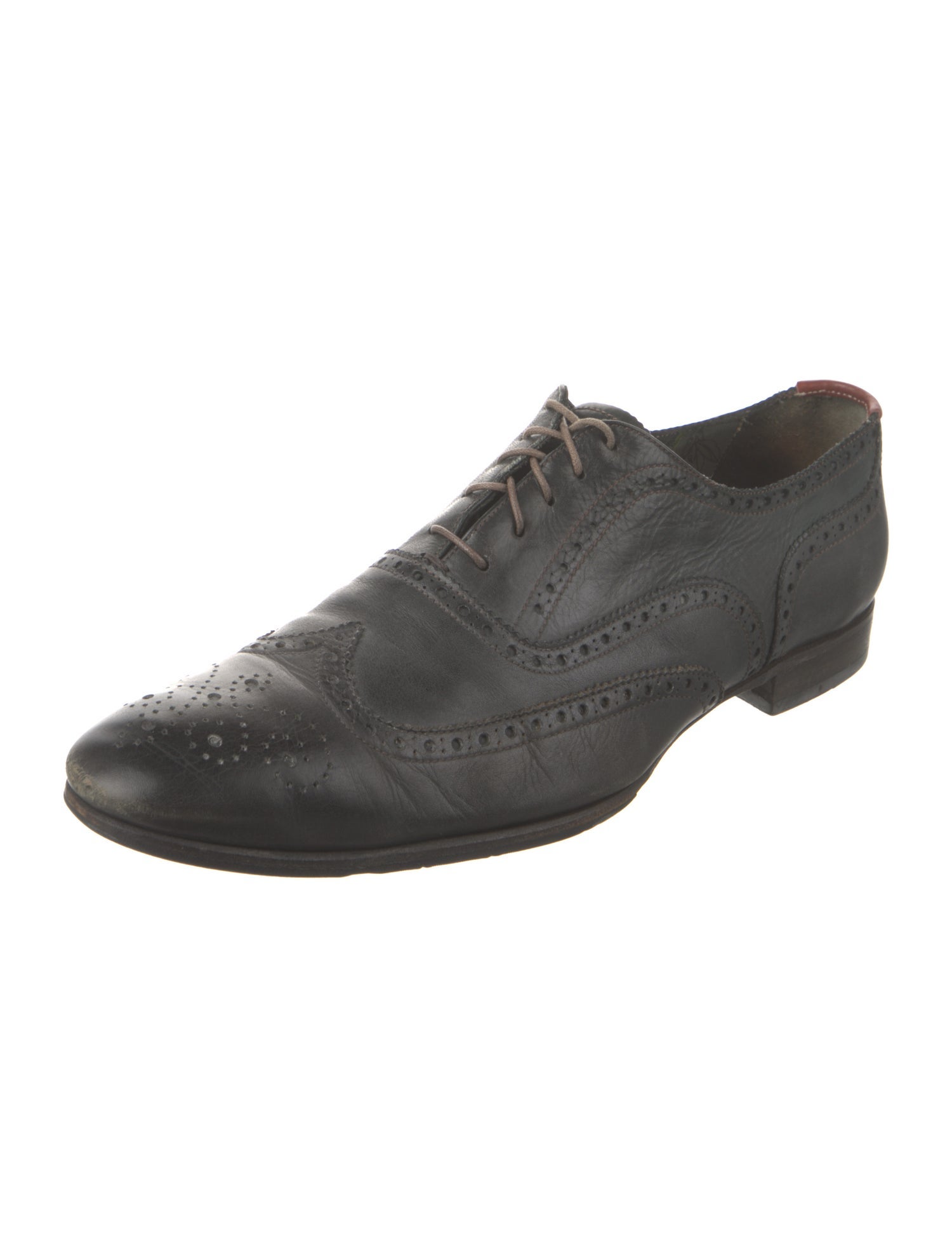 Paul Smith Leather Lasercut Accents Brogues