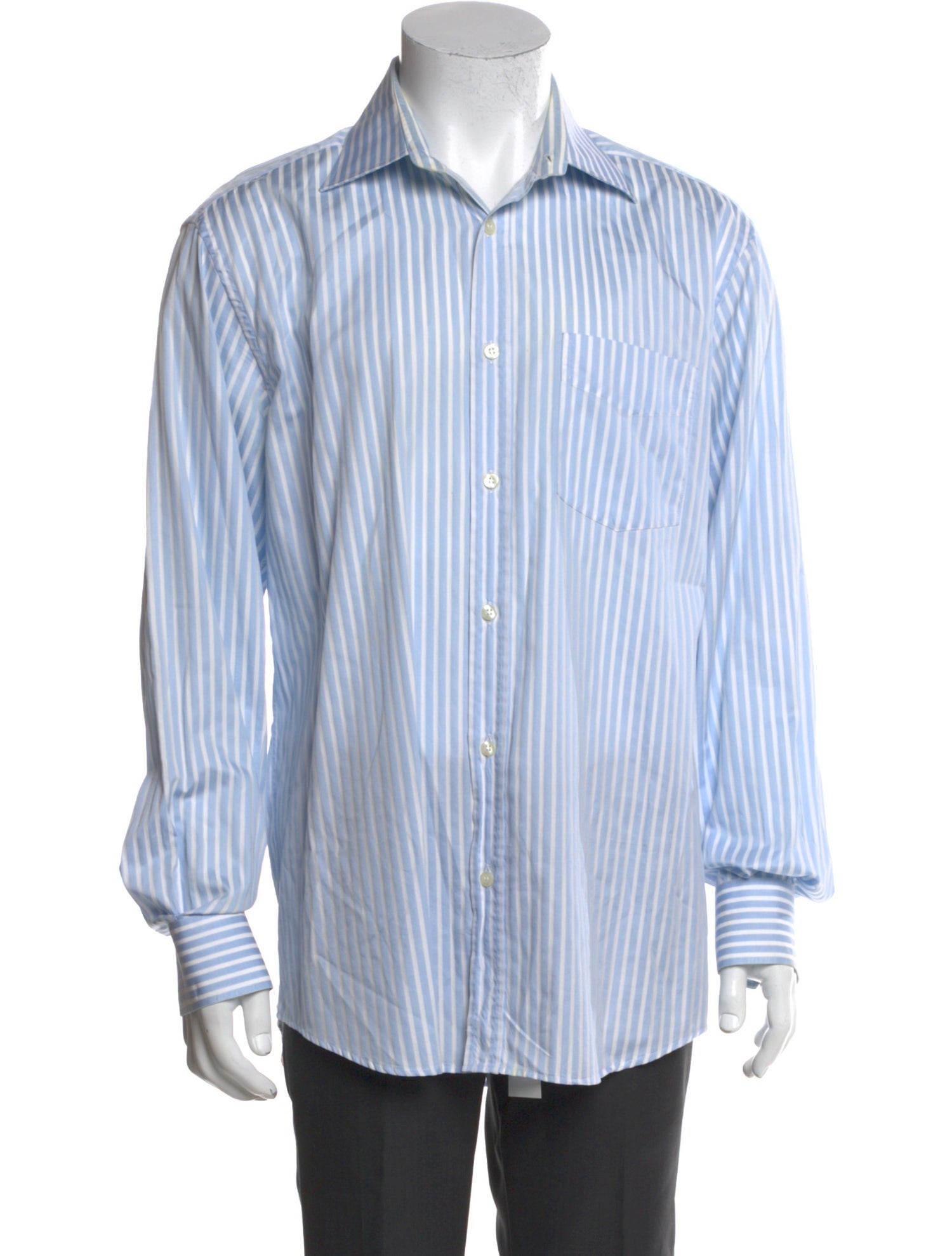 Paul Smith Striped Long Sleeve Dress Shirt
