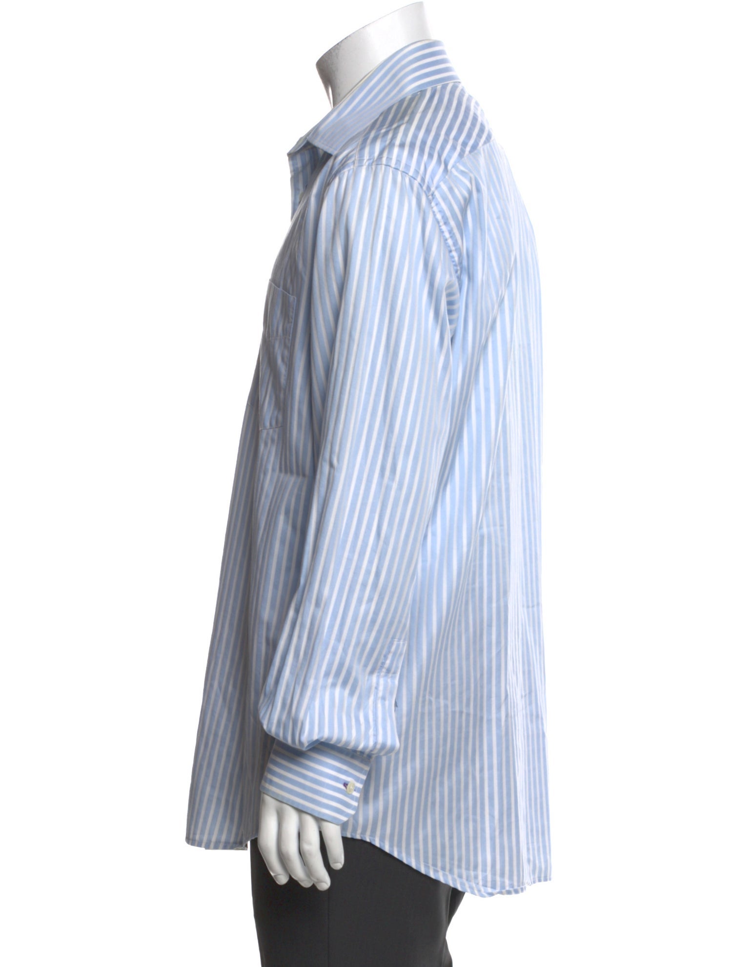 Paul Smith Striped Long Sleeve Dress Shirt