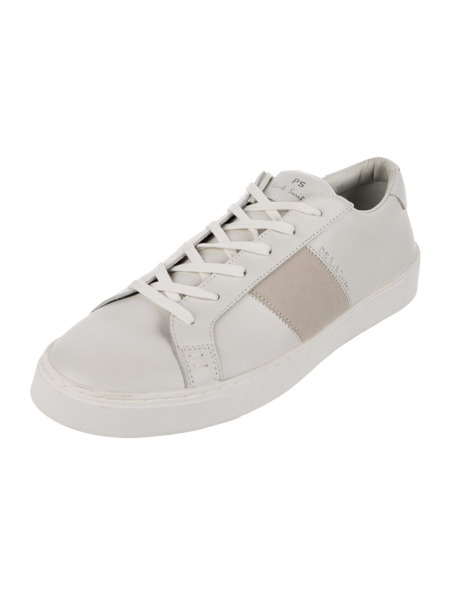 Paul Smith Leather Grosgrain Trim Sneakers