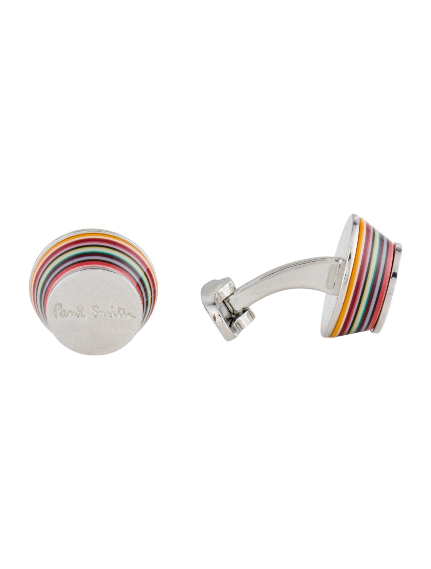 Paul Smith Enamel Multicolor Cufflinks