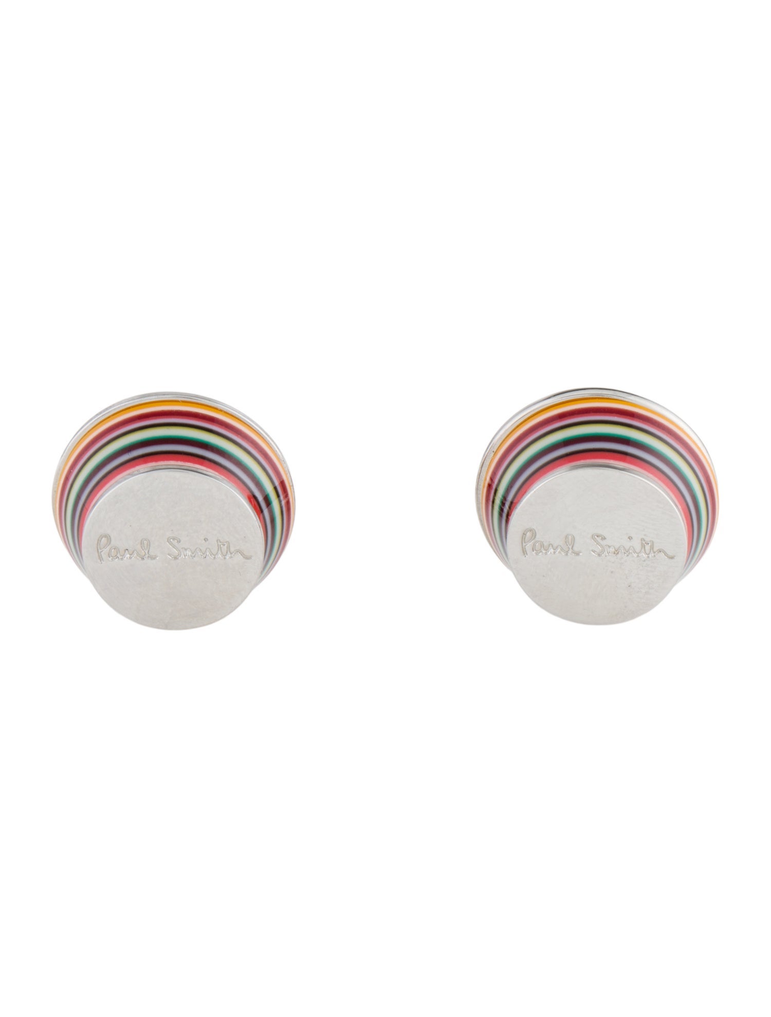 Paul Smith Enamel Multicolor Cufflinks