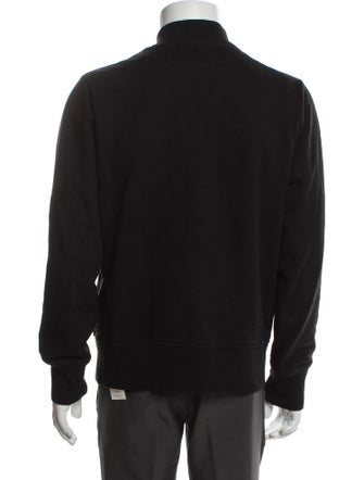 Paul Smith Mock Neck Long Sleeve Sweatshirt