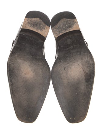 Paul Smith Leather Monk Straps