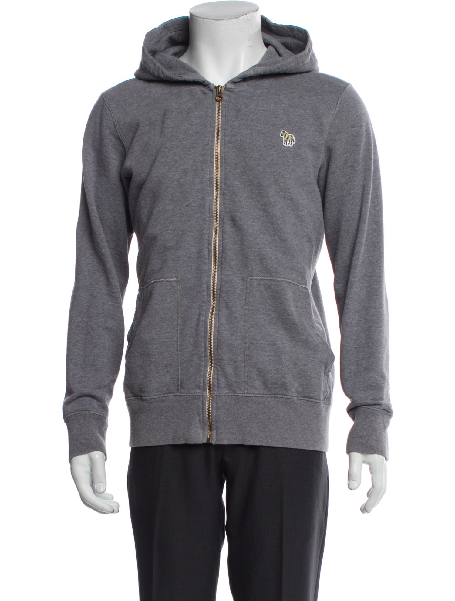Paul Smith Mock Neck Long Sleeve Hoodie
