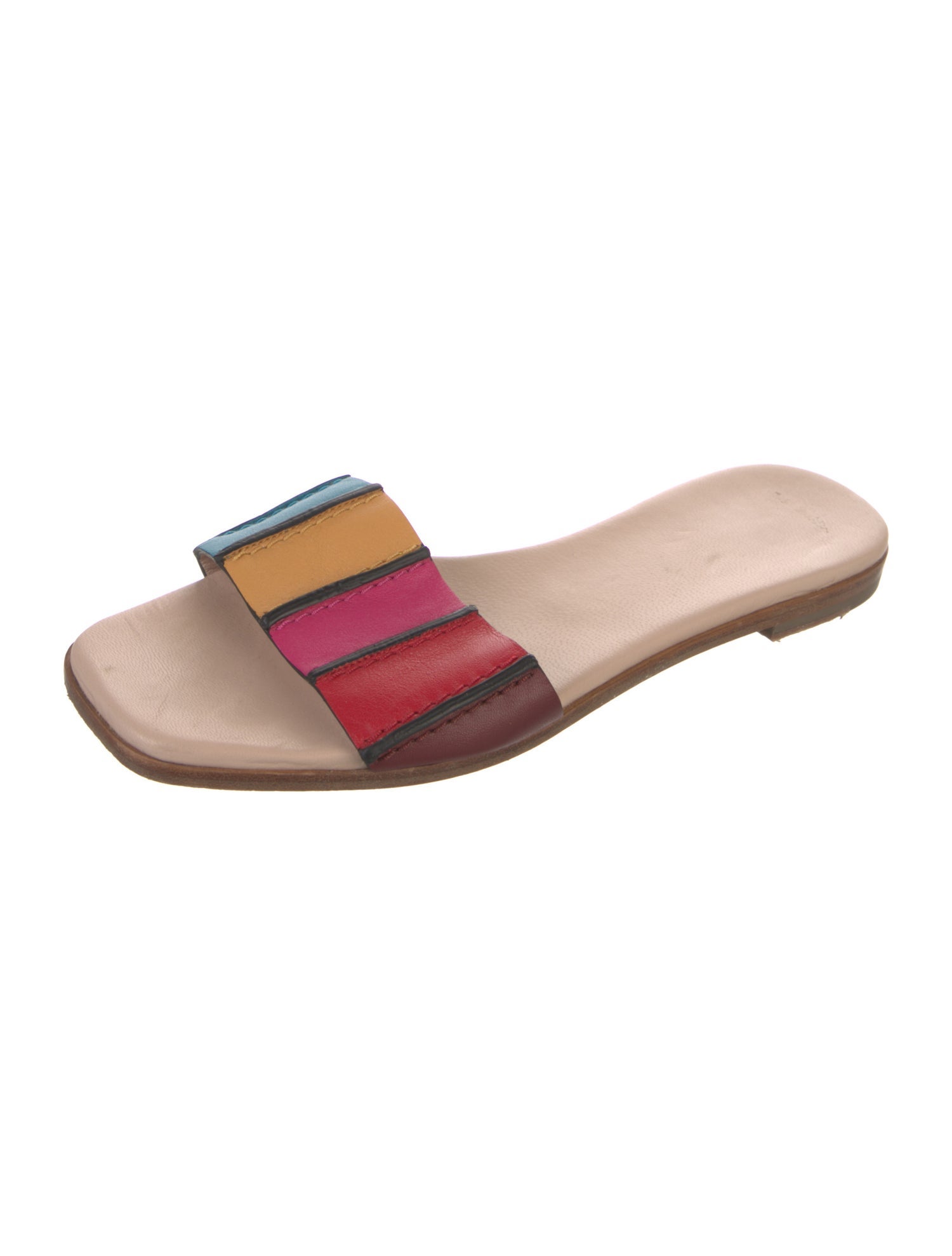 Paul Smith Leather Printed Slides