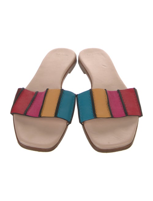 Paul Smith Leather Printed Slides