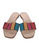 Paul Smith Leather Printed Slides