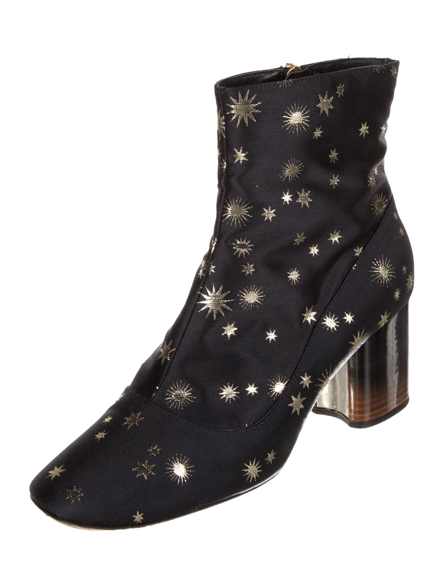 Paul Smith Printed Embroidered Accent Boots