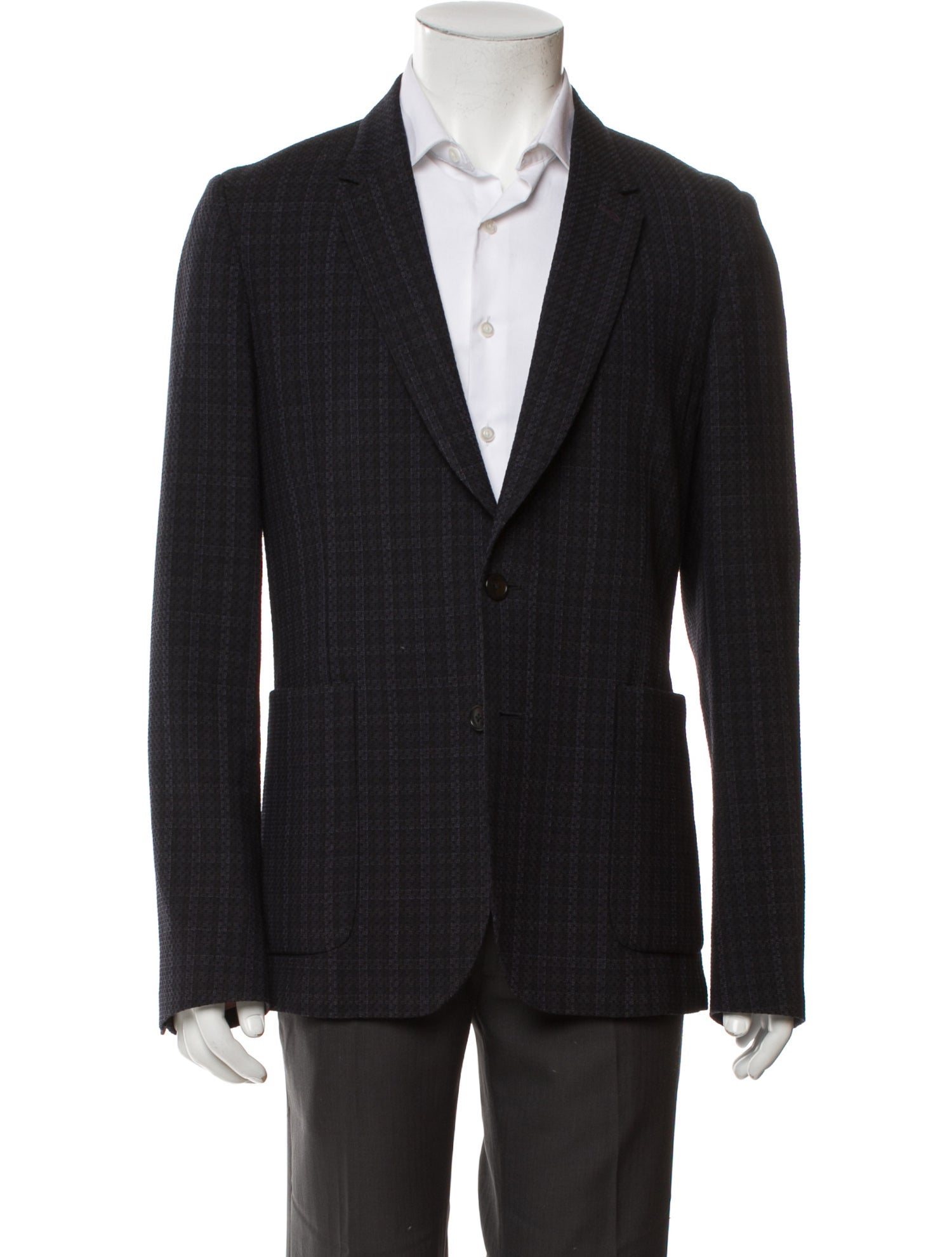 Paul Smith Plaid Print Blazer