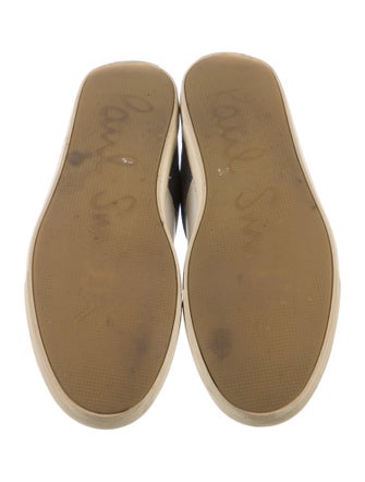 Paul Smith Suede Colorblock Pattern Sneakers