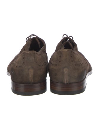Paul Smith Suede Lasercut Accents Brogues