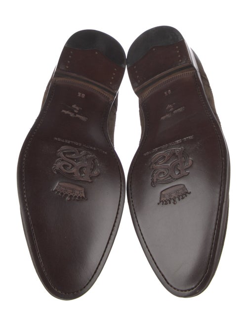 Paul Smith Suede Lasercut Accents Brogues