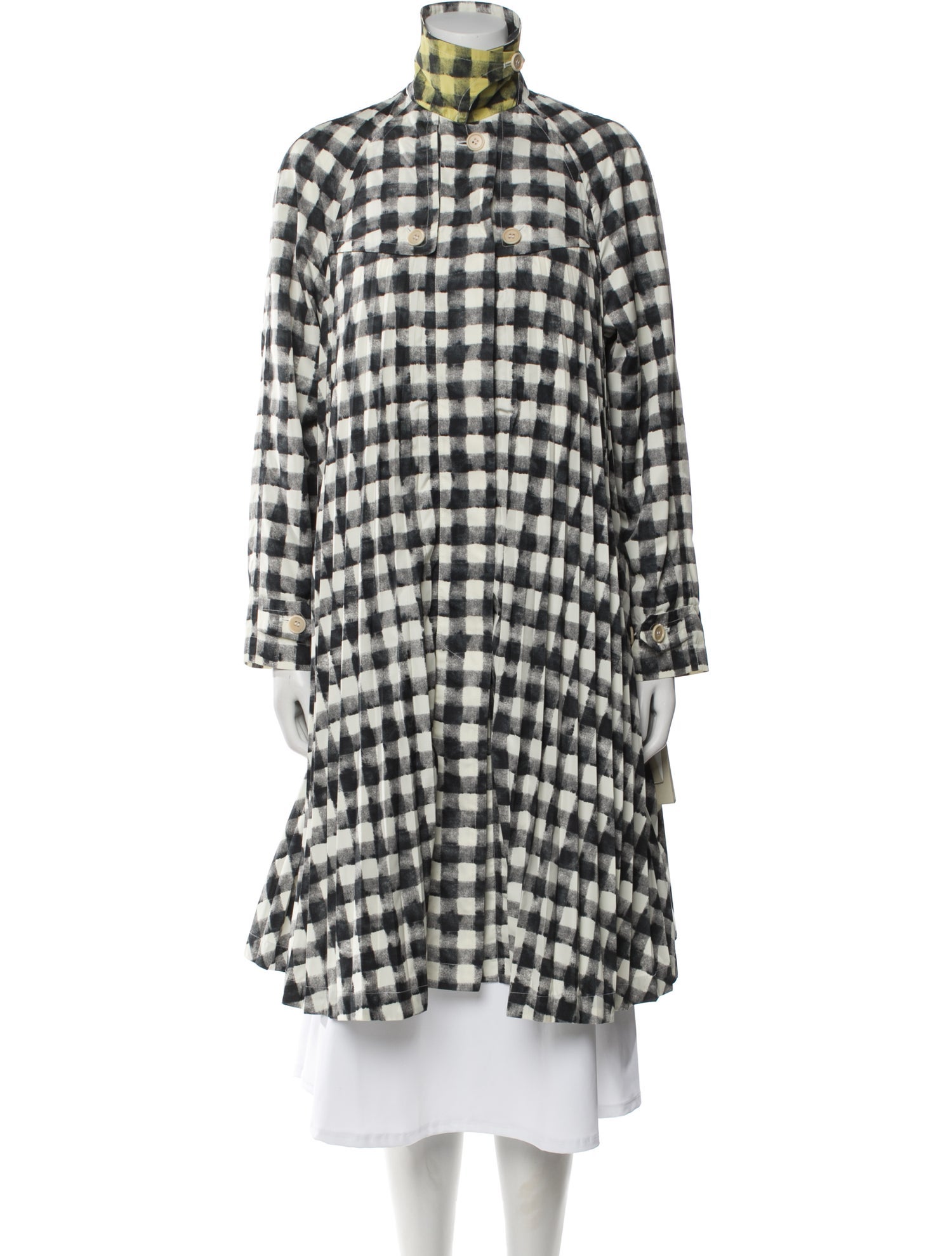 Paul Smith Plaid Print Coat w/ Tags