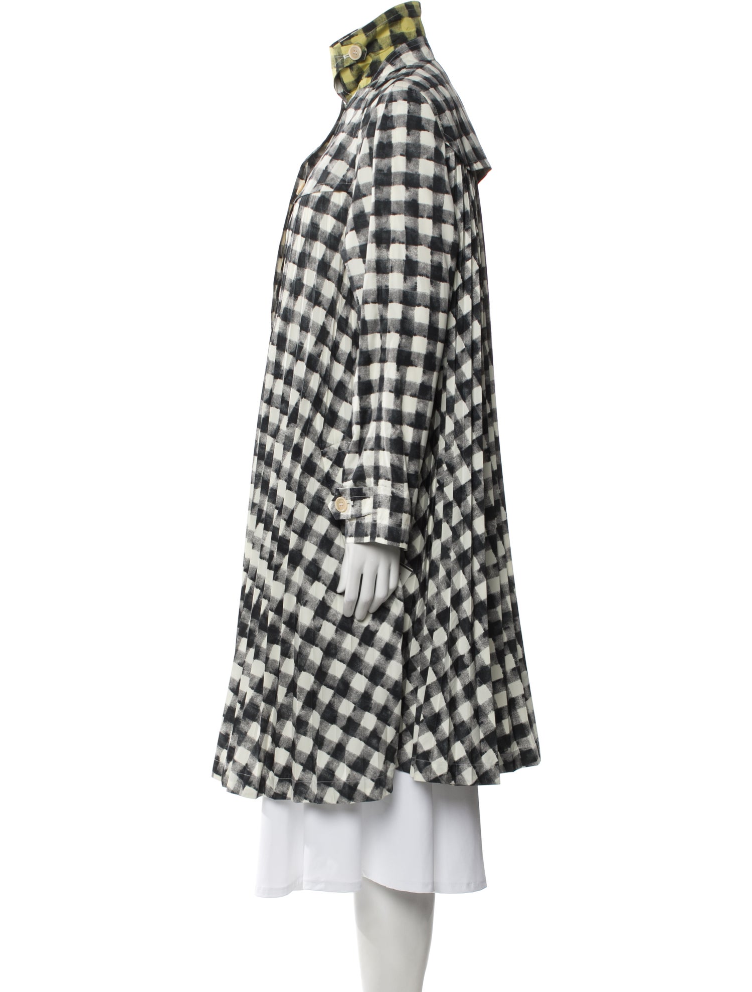 Paul Smith Plaid Print Coat w/ Tags