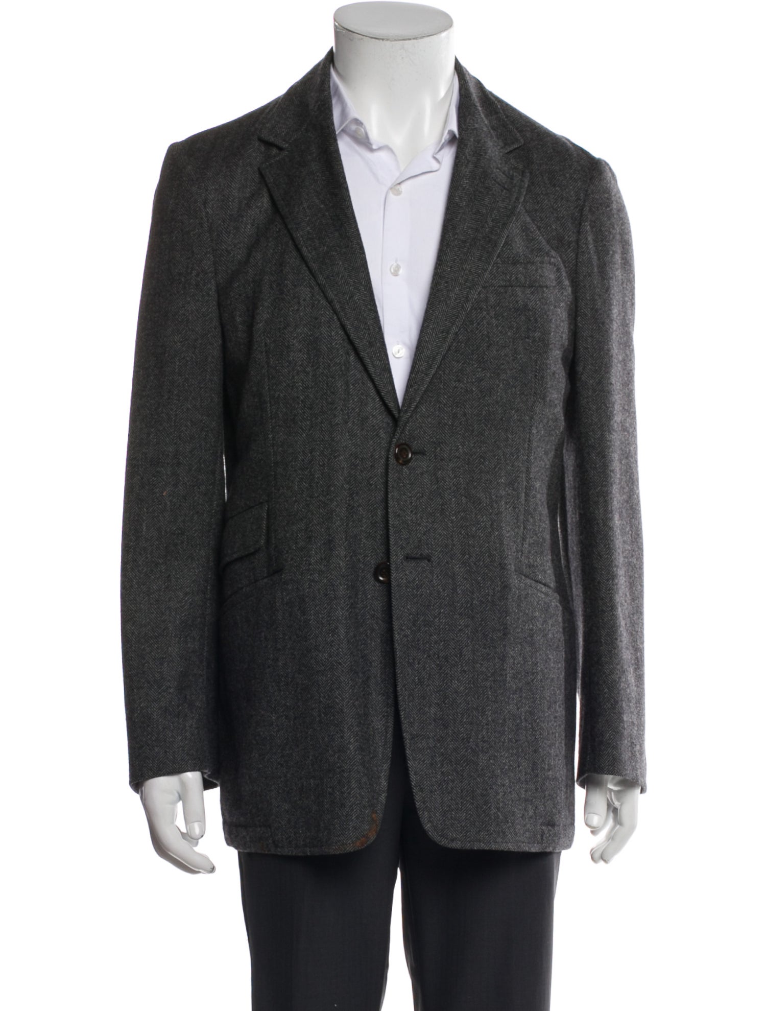 Paul Smith Merino Wool Two-Piece Blazer