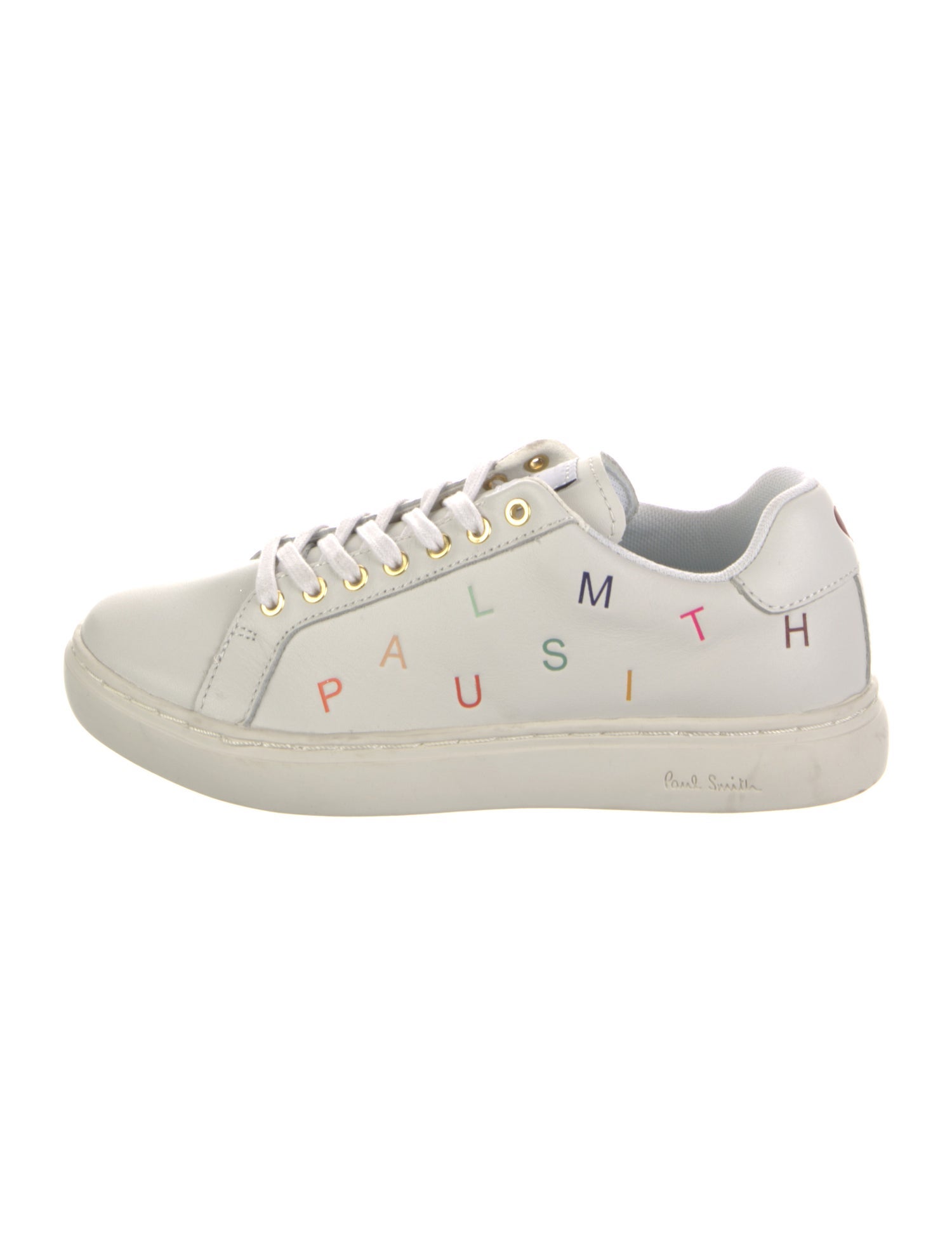 Paul Smith Leather Printed Sneakers