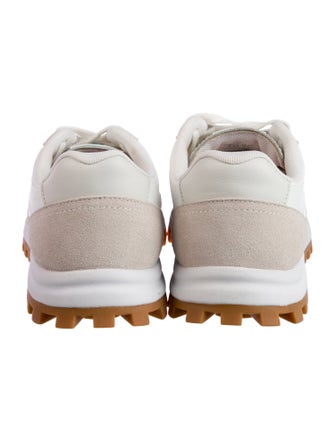 Paul Smith Suede Colorblock Pattern Sneakers