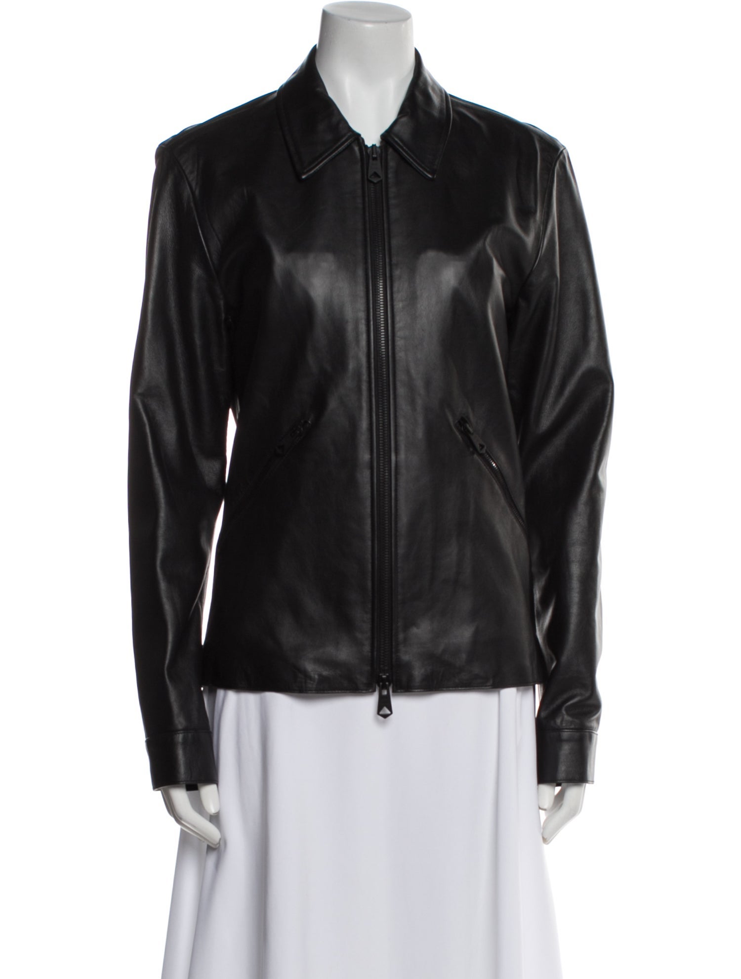 Paul Smith Leather Biker Jacket