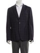 Paul Smith Wool Plaid Print Blazer