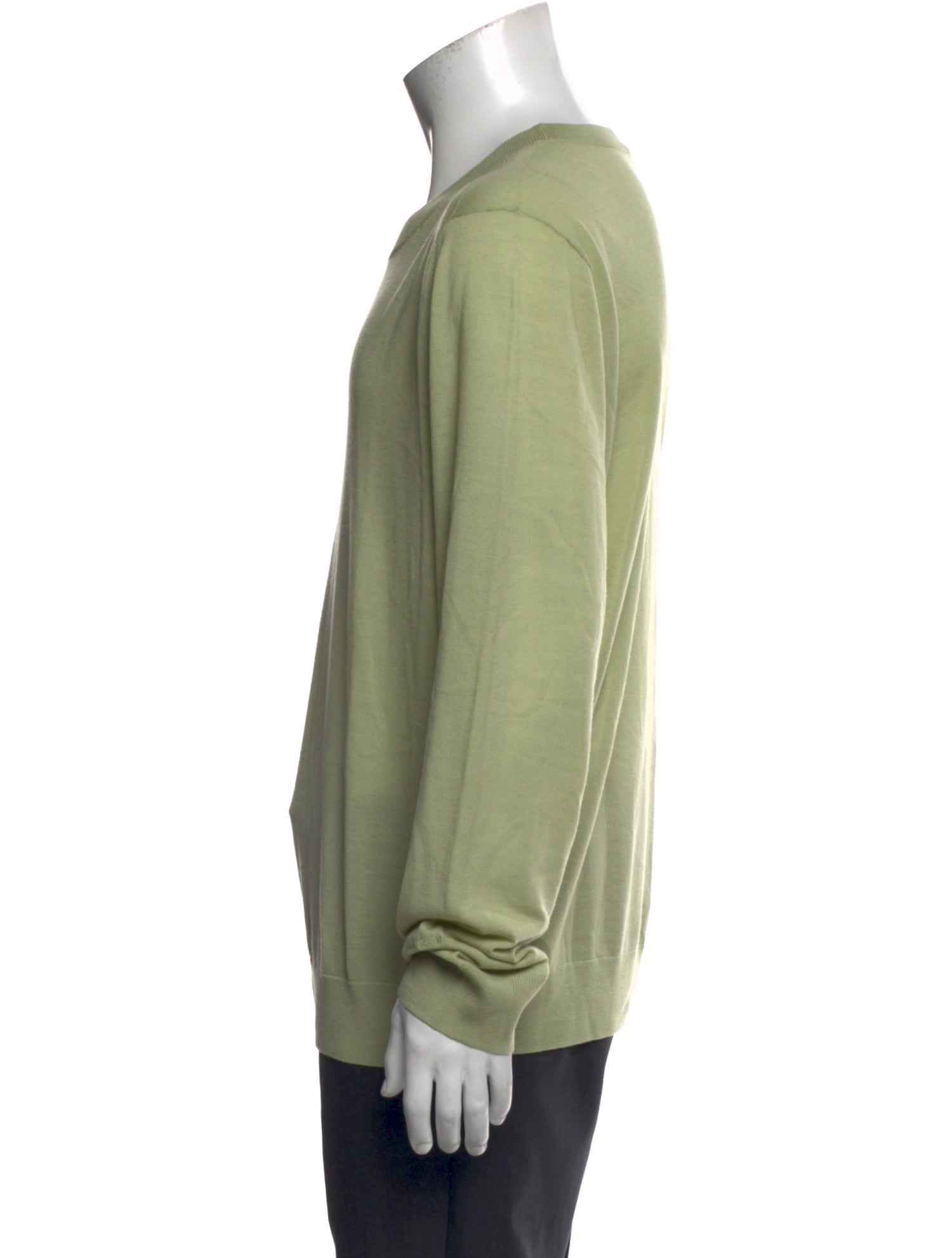 Paul Smith Merino Wool Long Sleeve Tuxedo Shirt