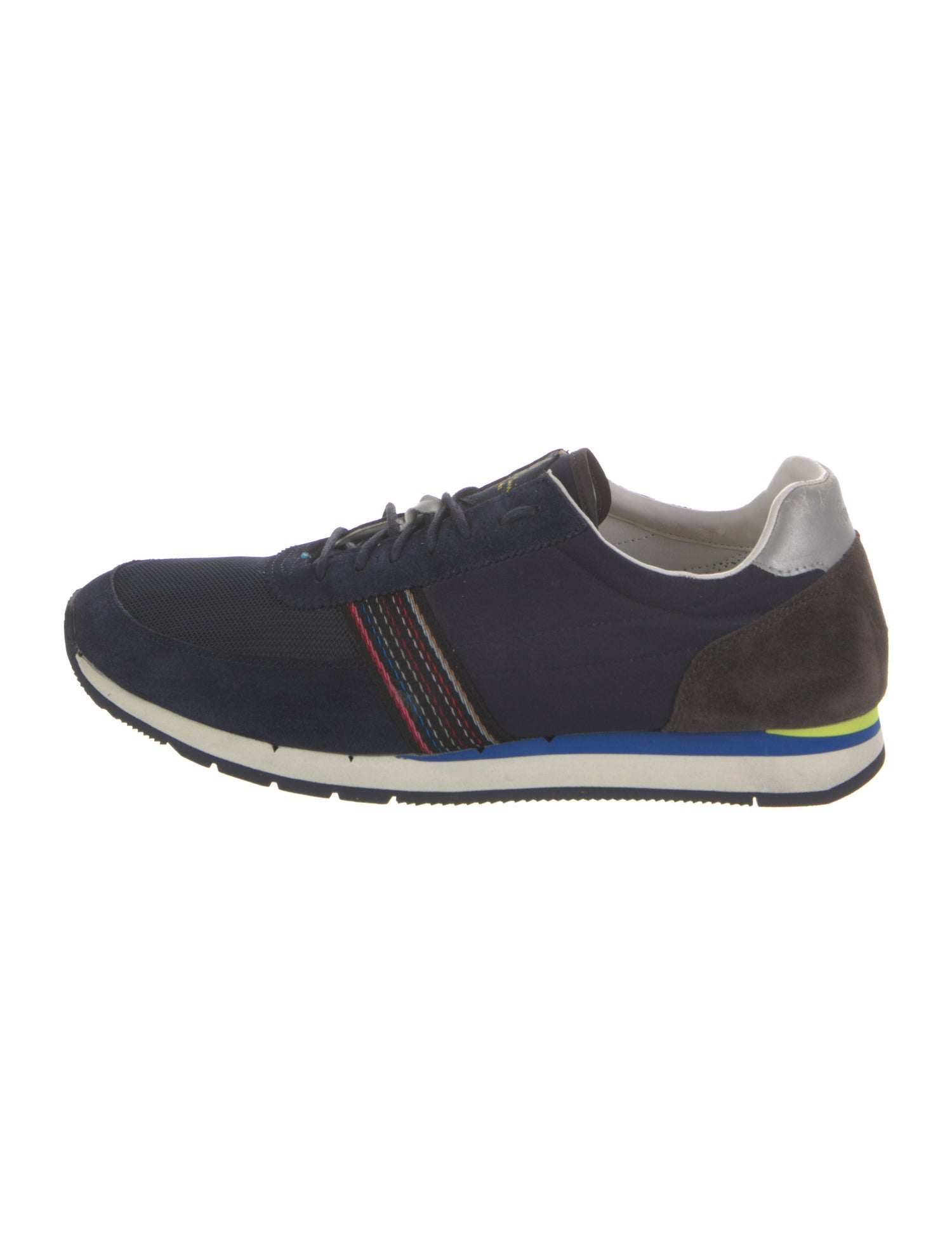 Paul Smith Suede Printed Athletic Sneakers