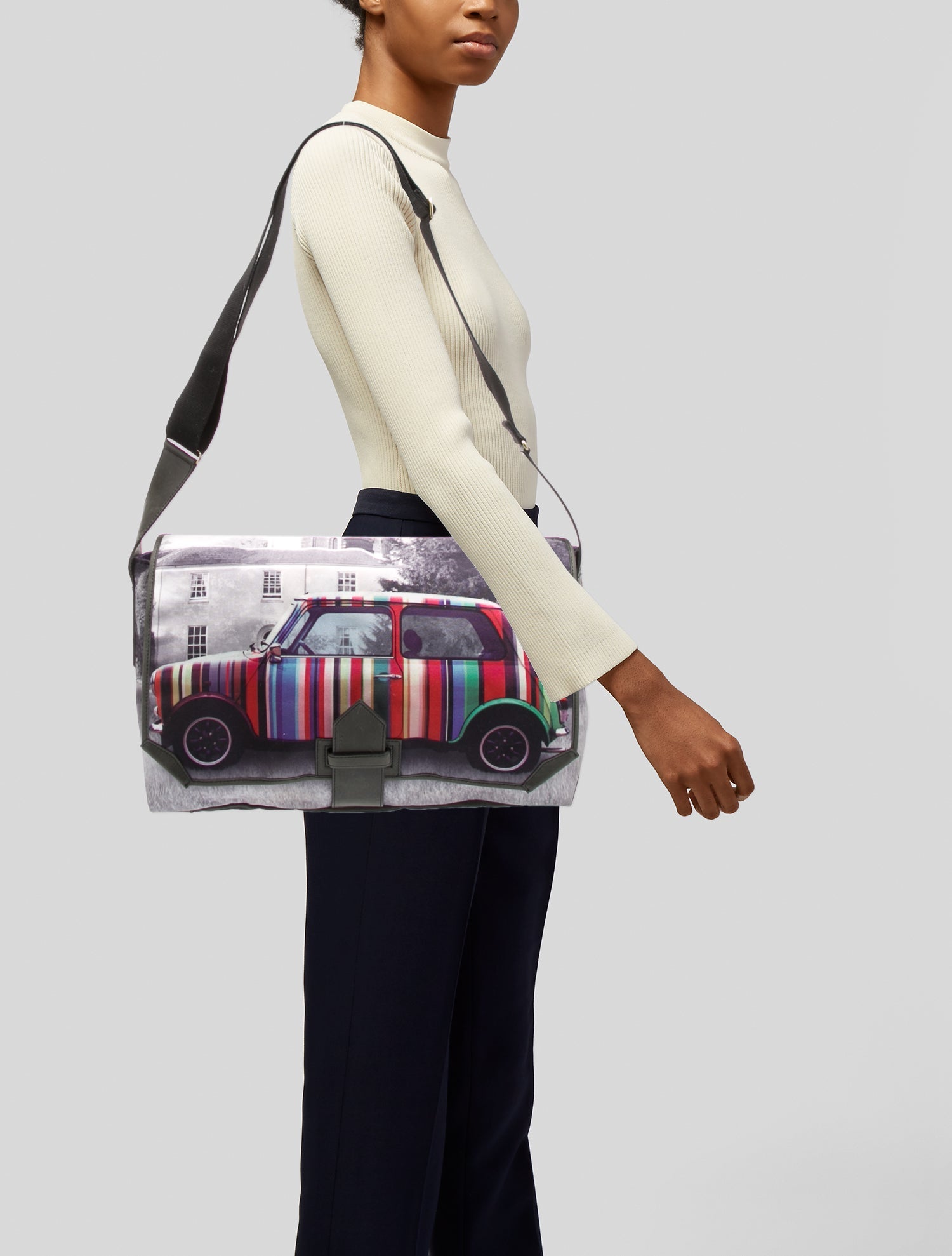 Paul Smith Canvas Messenger Bag