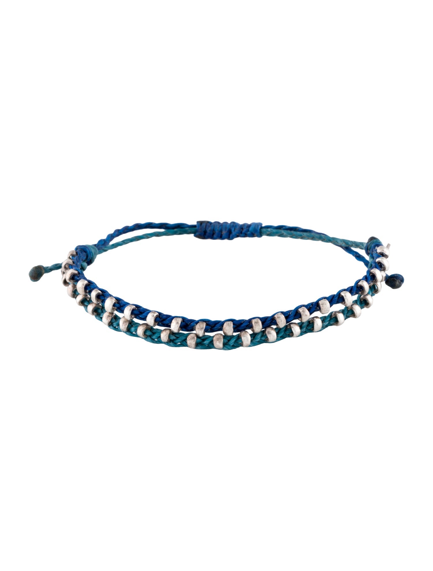 Paul Smith Beaded Woven Cord Bracelet