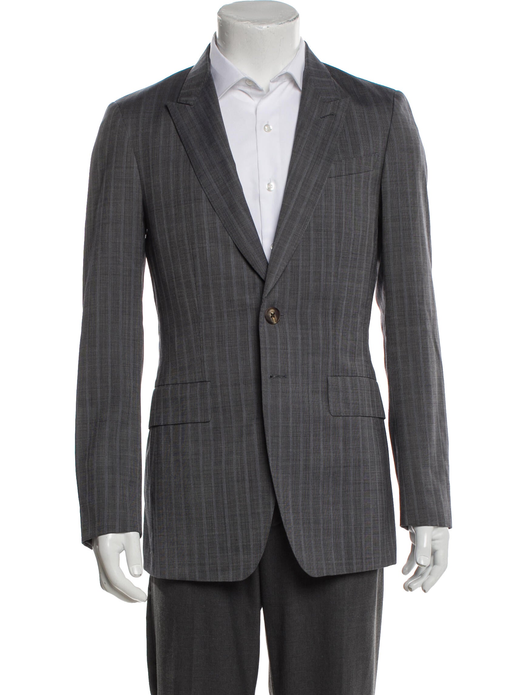 Paul Smith Wool Striped Blazer